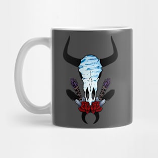 cattle skull Mug